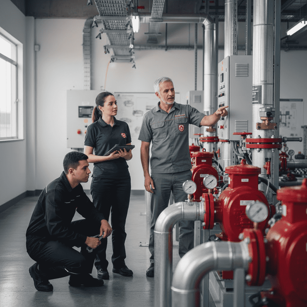 Nacional Fire — gestão completa de sistemas de combate a incêndio